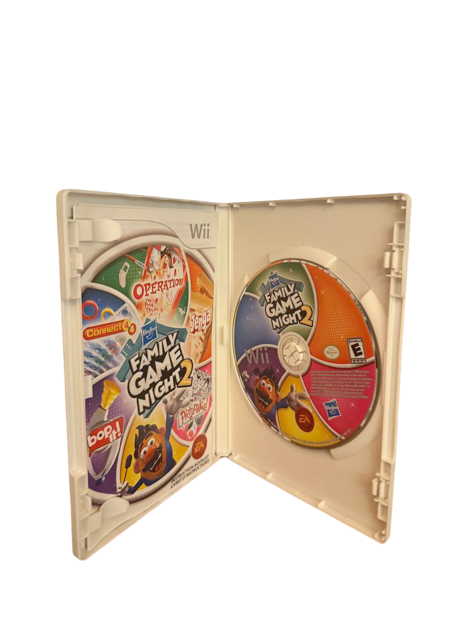 Hasbro Family Game Night Wii - Case & Disc