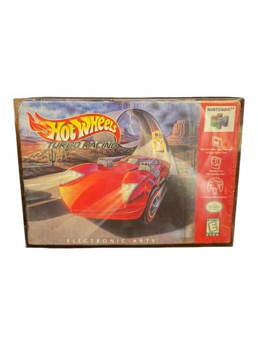 Hot Wheels Turbo Racing Nintendo 64 sealed