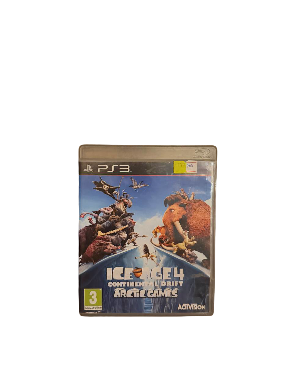Ice Age 4 Continental Drift Arctic Games PS3 - Front Cover