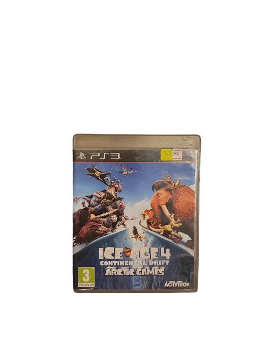 Ice Age 4 Continental Drift Arctic Games PS3 - Front Cover