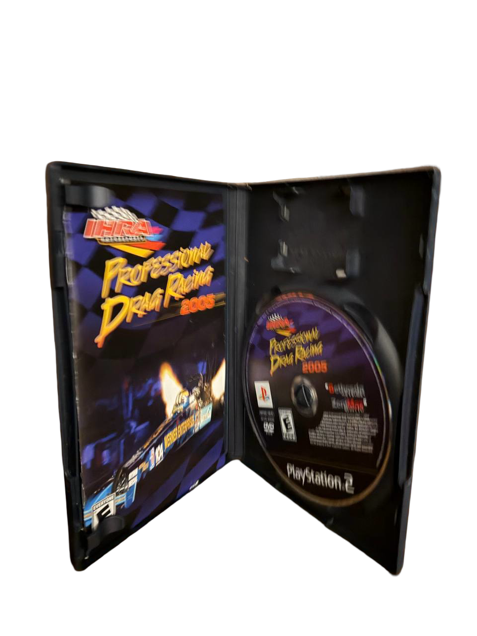 IHRA Professional Drag Racing 2005 PS2 - Front Cover
