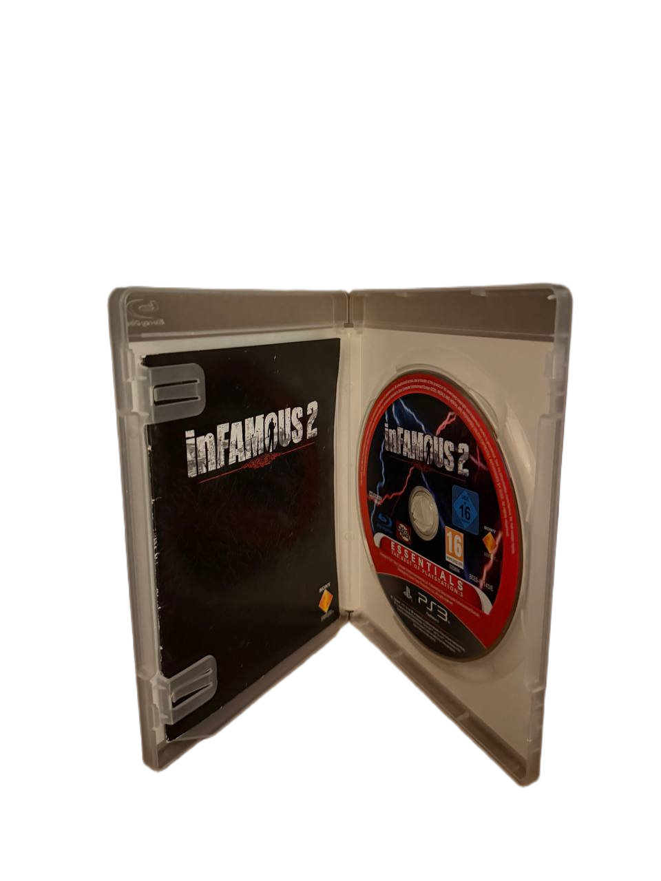 inFAMOUS 2 Essentials PS3 - Disc and Manual