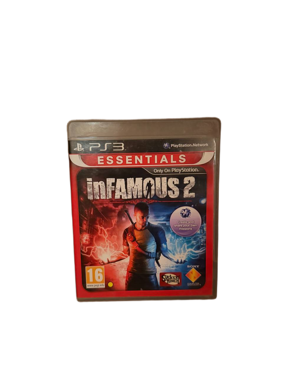 inFAMOUS 2 Essentials PS3 - Front Cover