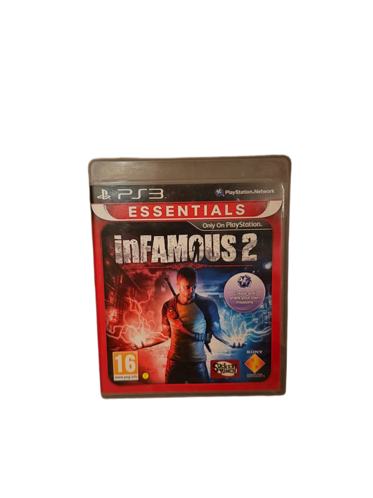 inFAMOUS 2 Essentials PS3 - Front Cover