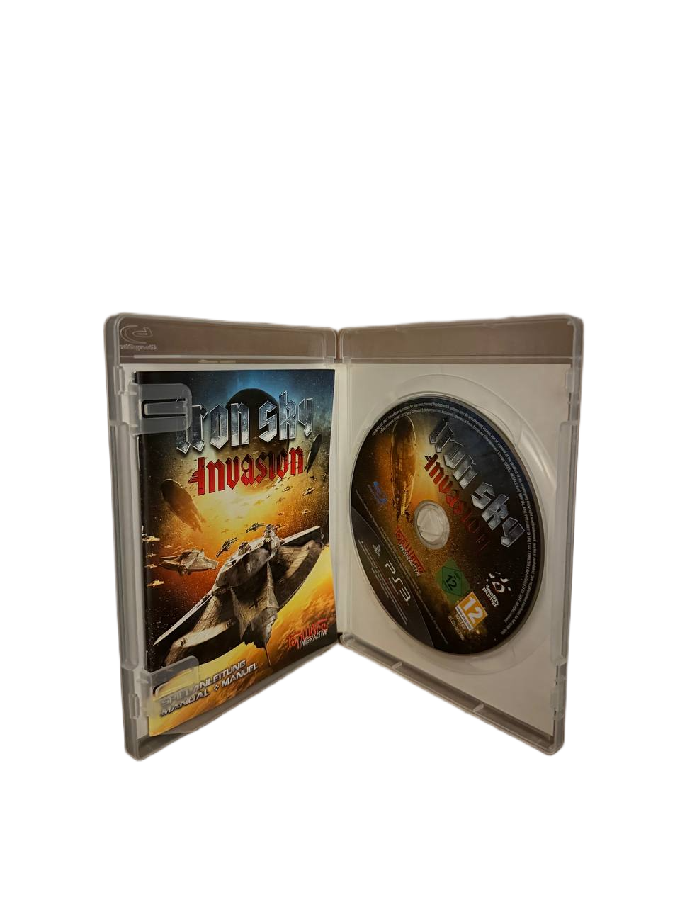 Iron Sky Invasion PS3 - Disc and Manual