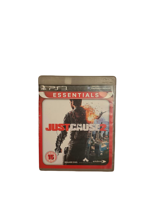 Just Cause 2 Essentials PS3 - Front Cover