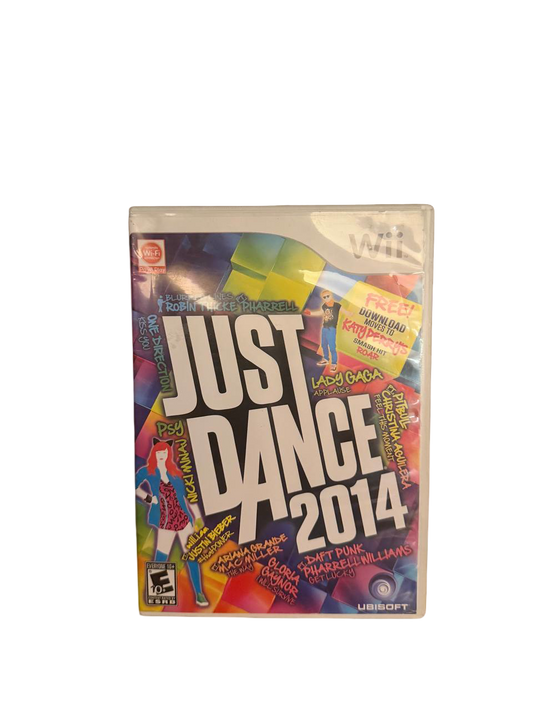 Just Dance 2014 Wii - Front Cover