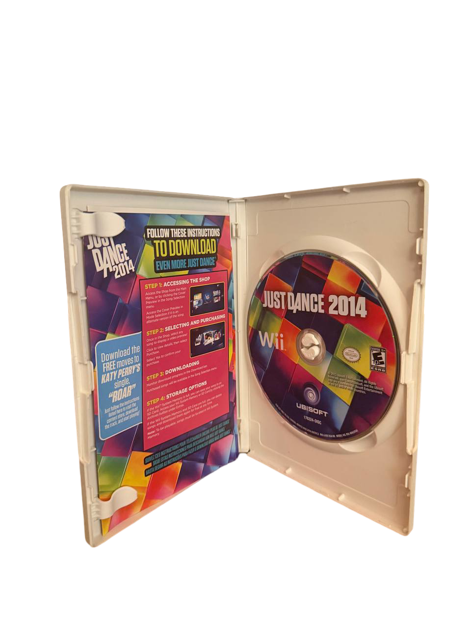 Just Dance 2014 Wii - Disc & Case