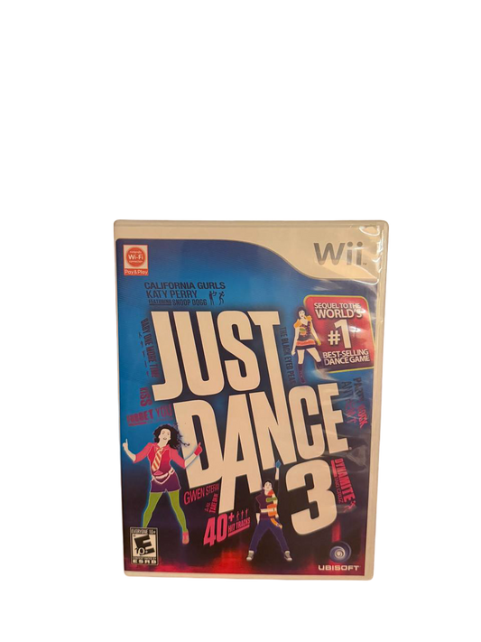 Just Dance 3 Wii - Front Cover