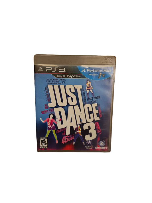 Just Dance 3 PS3 Ubisoft - Front Cover