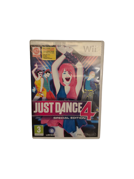 Just Dance 4 Special Edition Wii PAL CIB