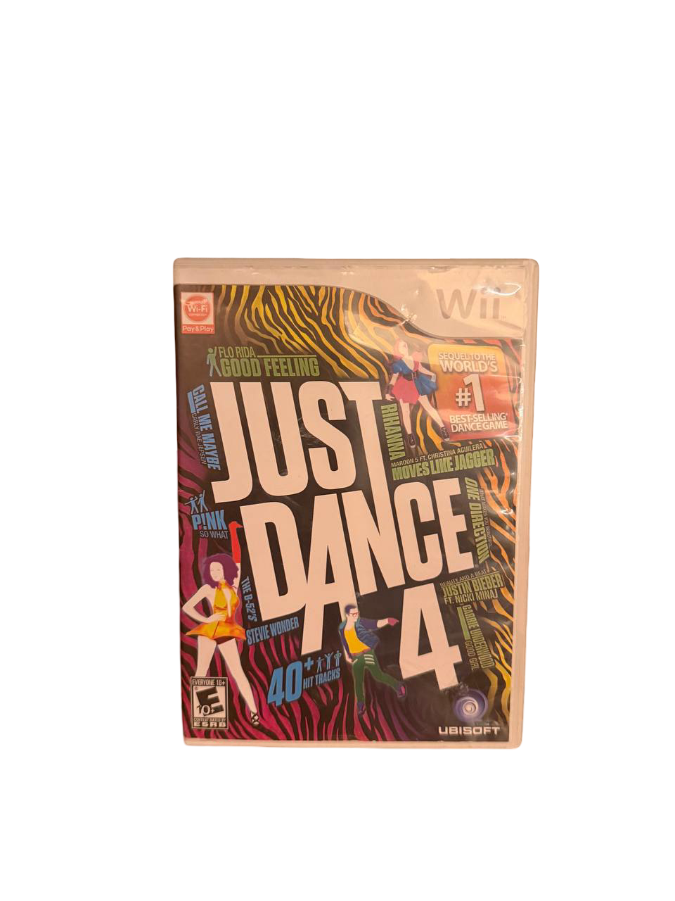 Just Dance 4 Wii - Front Cover