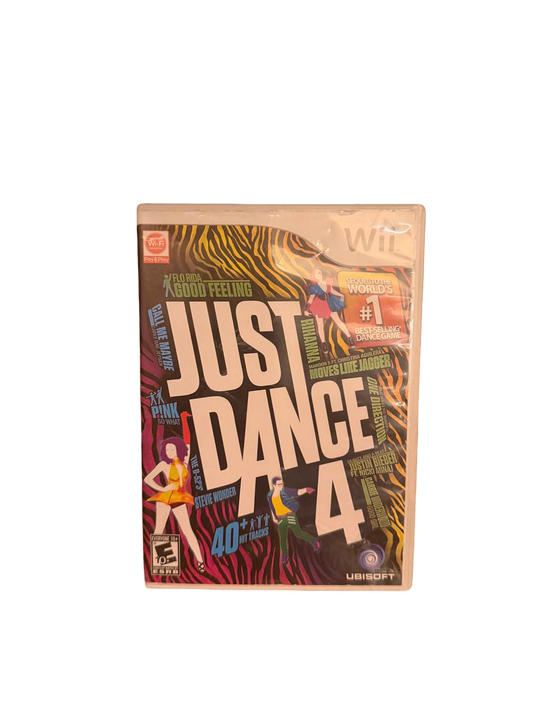 Just Dance 4 Wii - Front Cover
