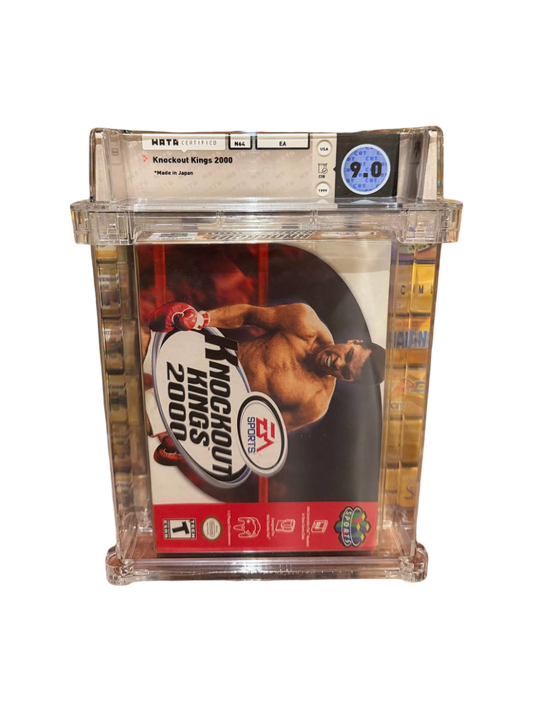 Knockout Kings 2000 N64 WATA 9.0 CIB