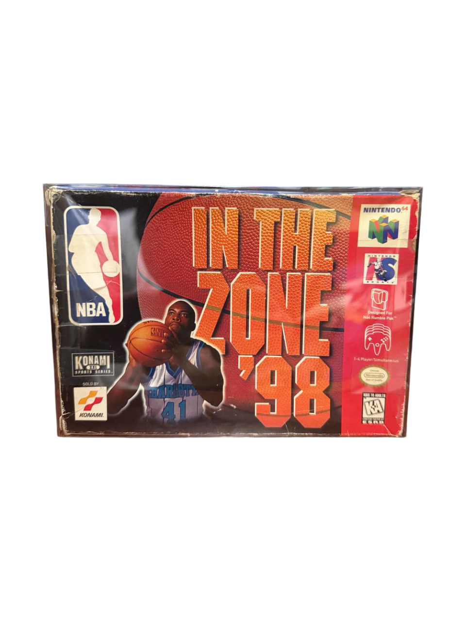 NBA In the Zone 98 Nintendo 64 CIB