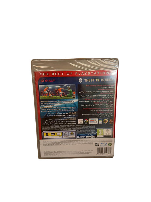 PES 2016 PS3 Konami Arabic English Edition - Back Cover