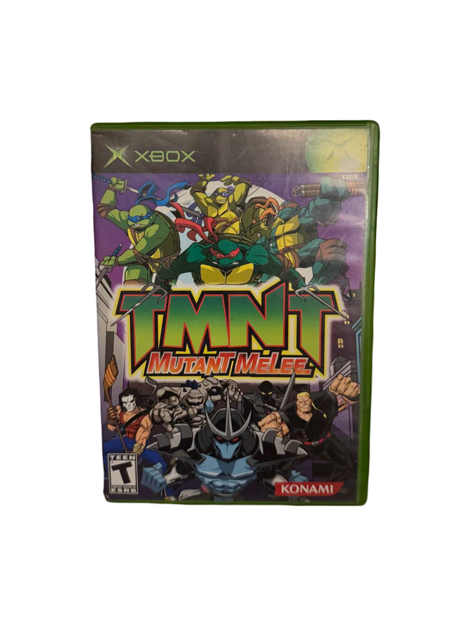 TMNT Mutant Melee Xbox NTSC CIB
