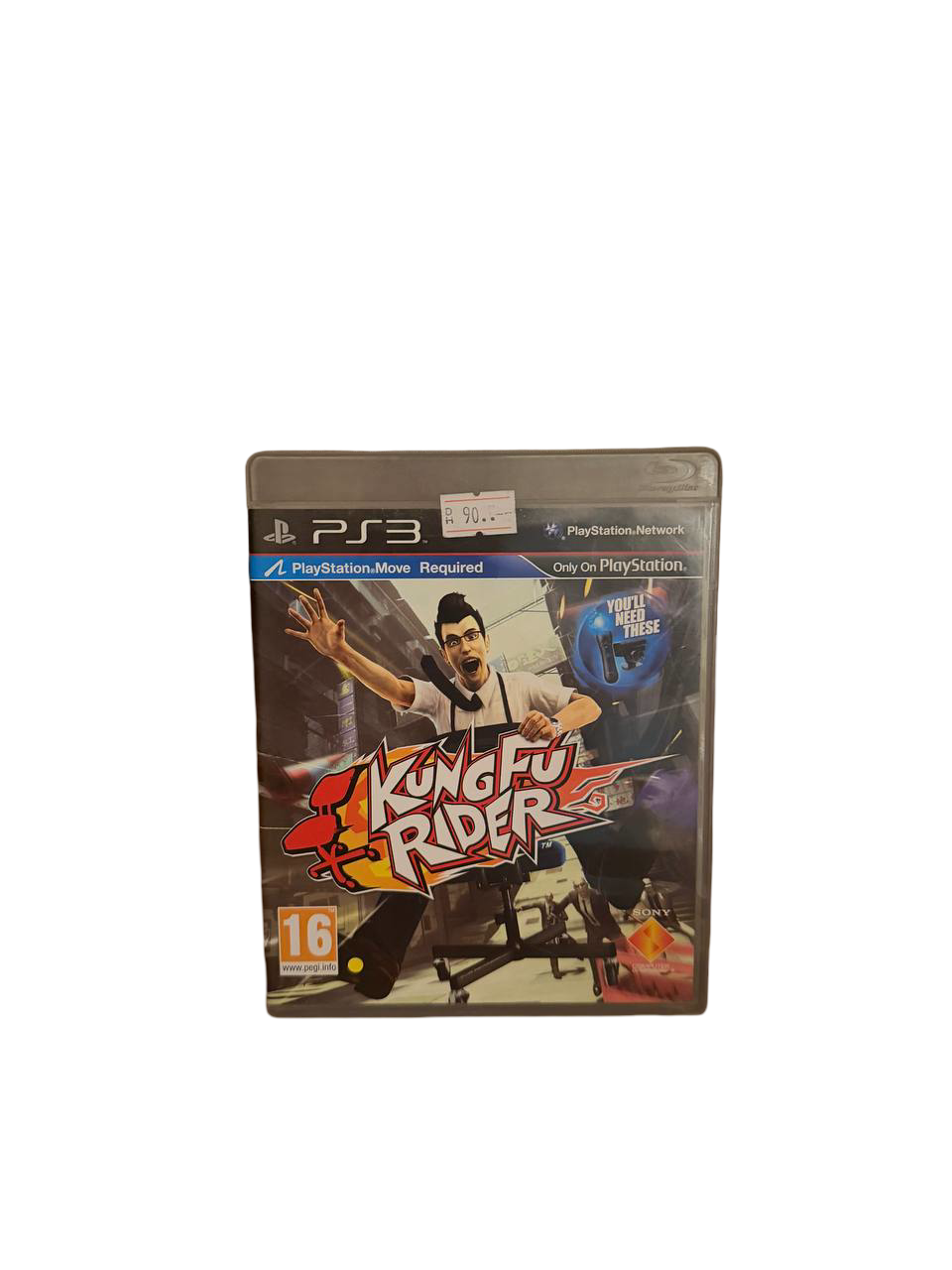 Kung Fu Rider PS3 Move - Front Cover