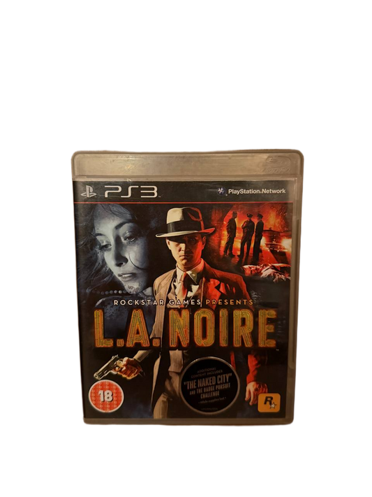 L.A. Noire PS3 Rockstar Games - Front Cover