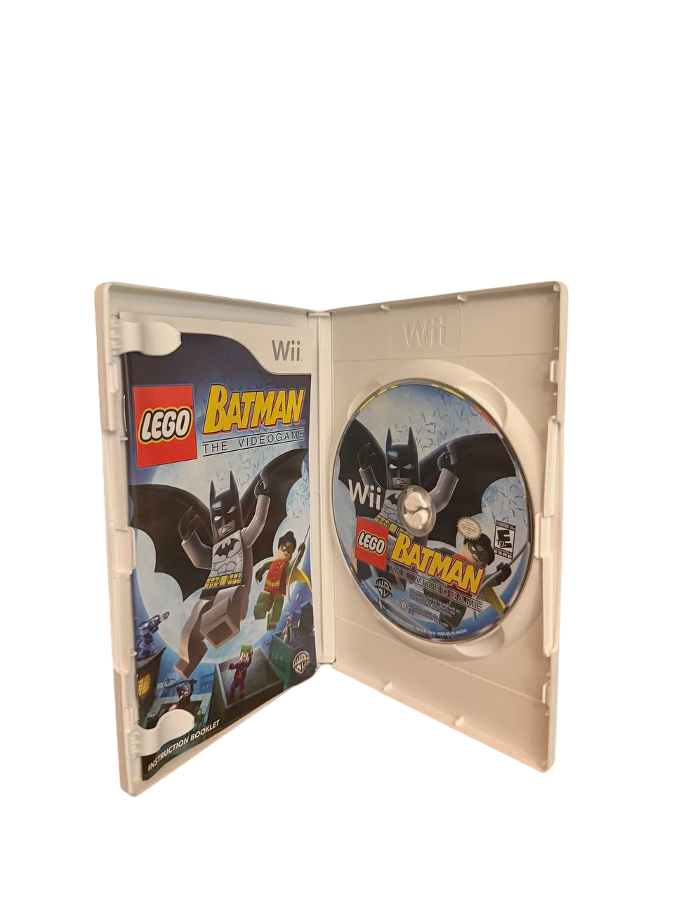 LEGO Batman The Videogame Wii - Disc & Booklet