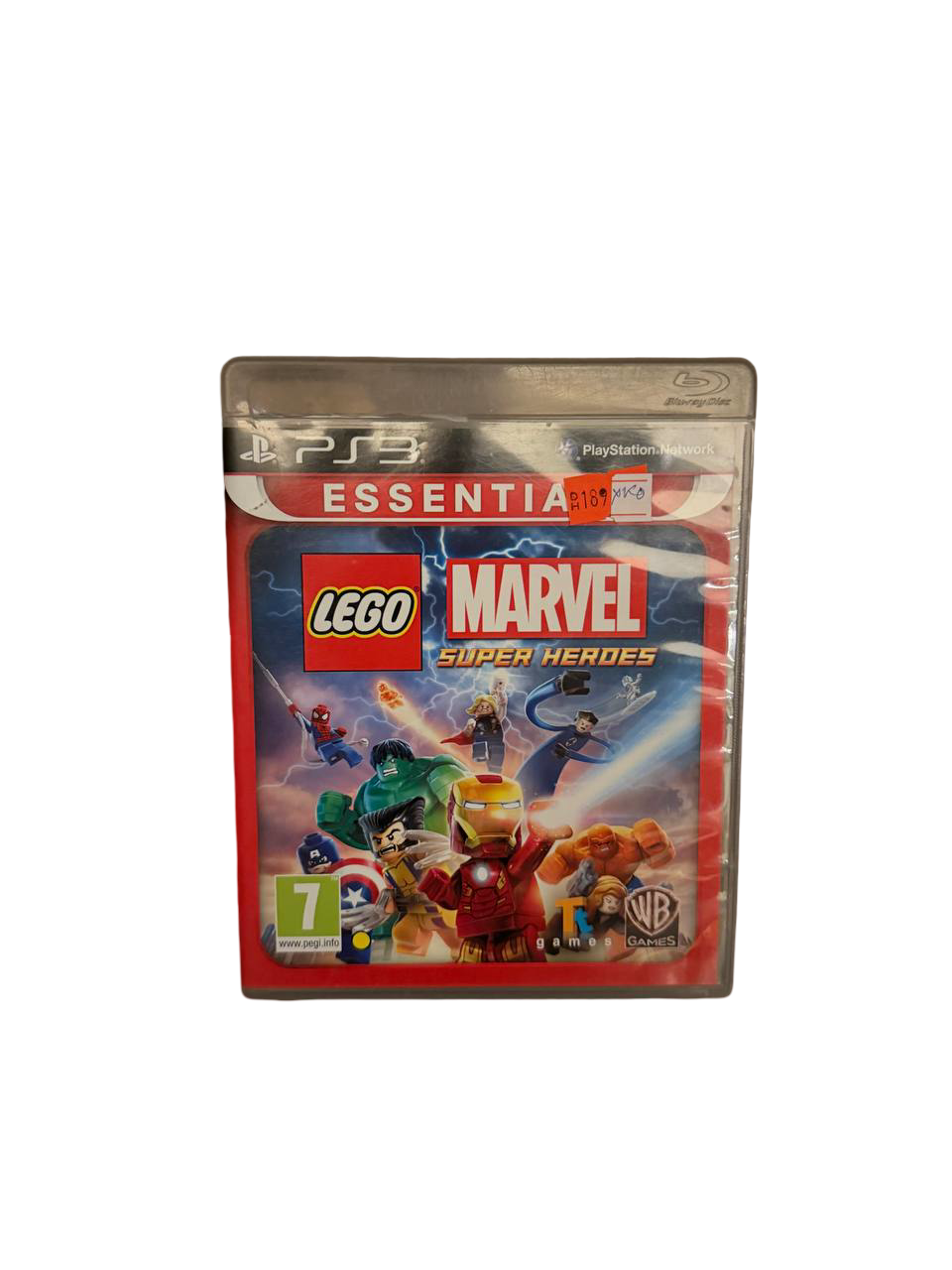 LEGO Marvel Super Heroes Essentials PS3 - Front Cover