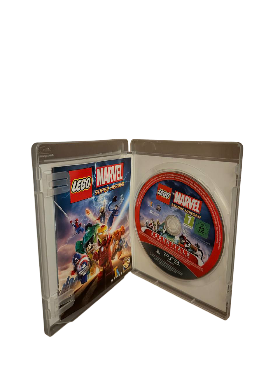 LEGO Marvel PS3 - Disc and Manual