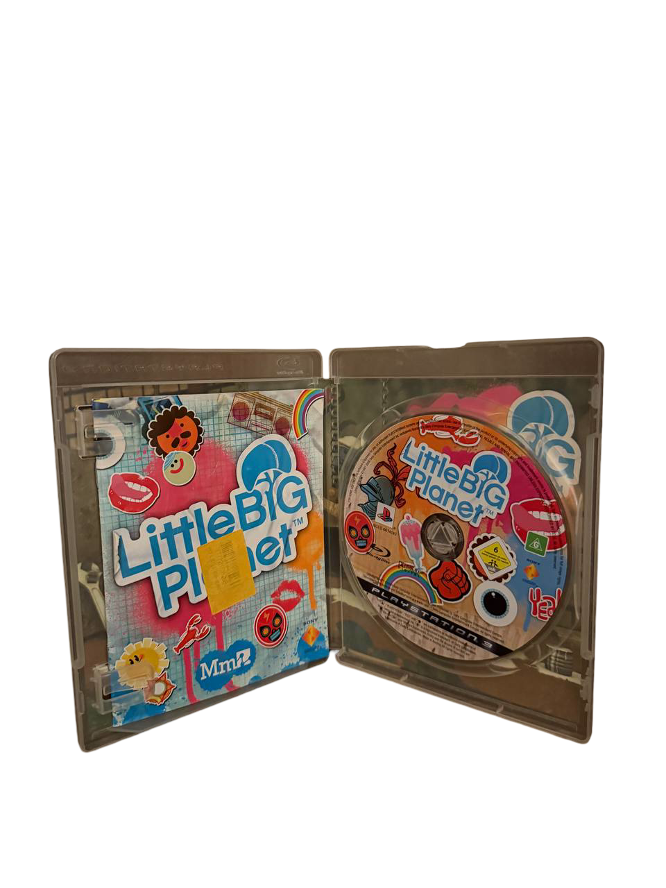 LittleBigPlanet PS3 - Disc and Manual
