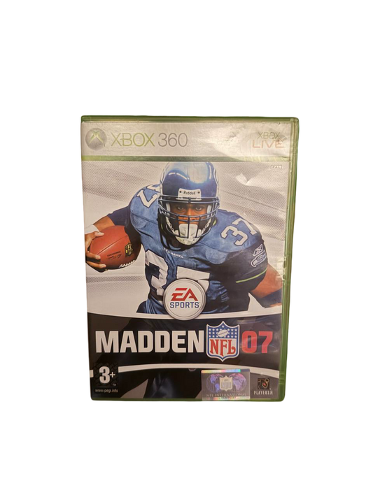 Madden NFL 07 Xbox 360 - Front Cover