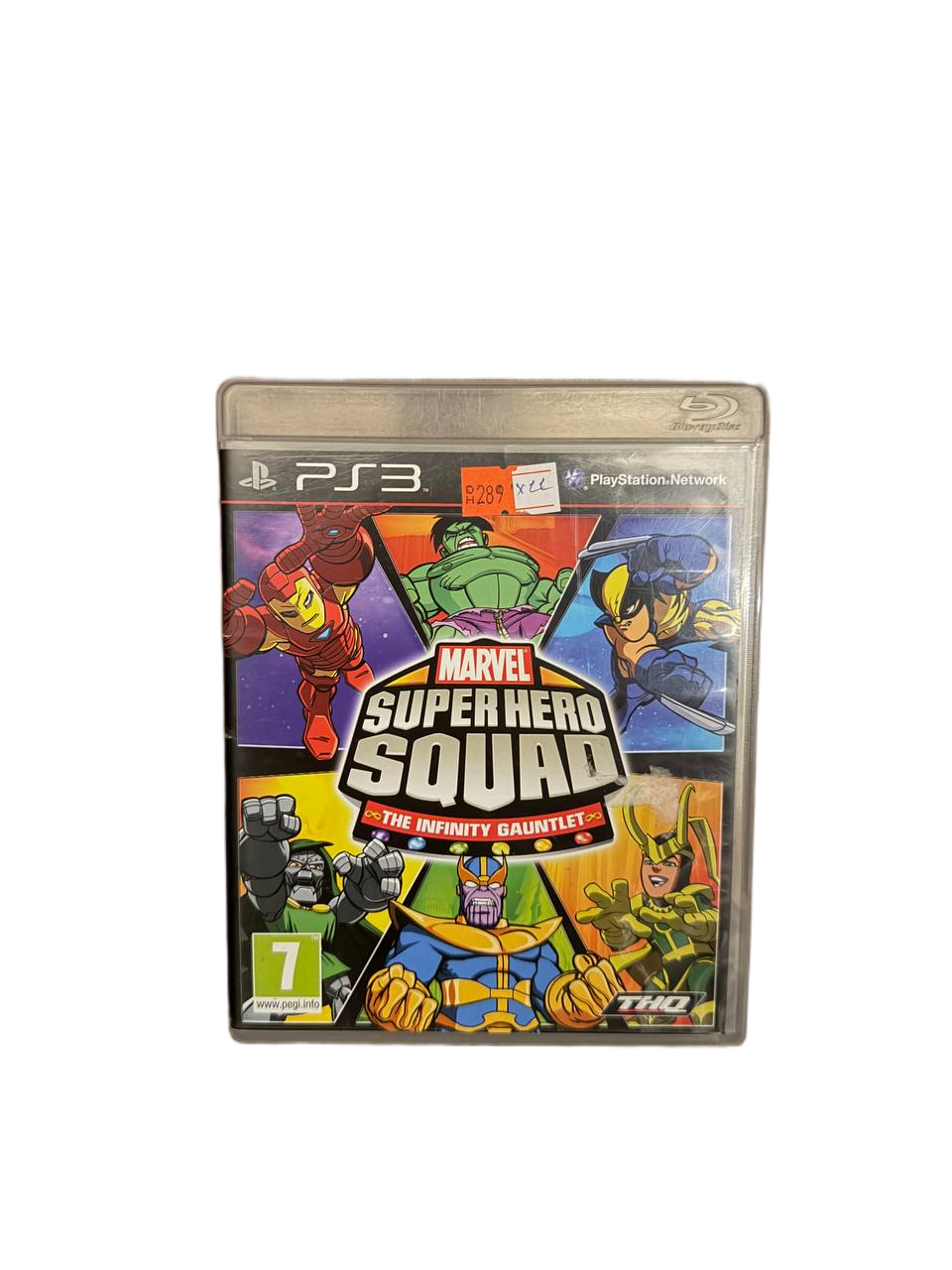 Marvel Super Hero Squad The Infinity Gauntlet PS3 - Front Cover
