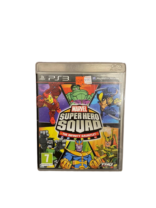 Marvel Super Hero Squad The Infinity Gauntlet PS3 - Front Cover