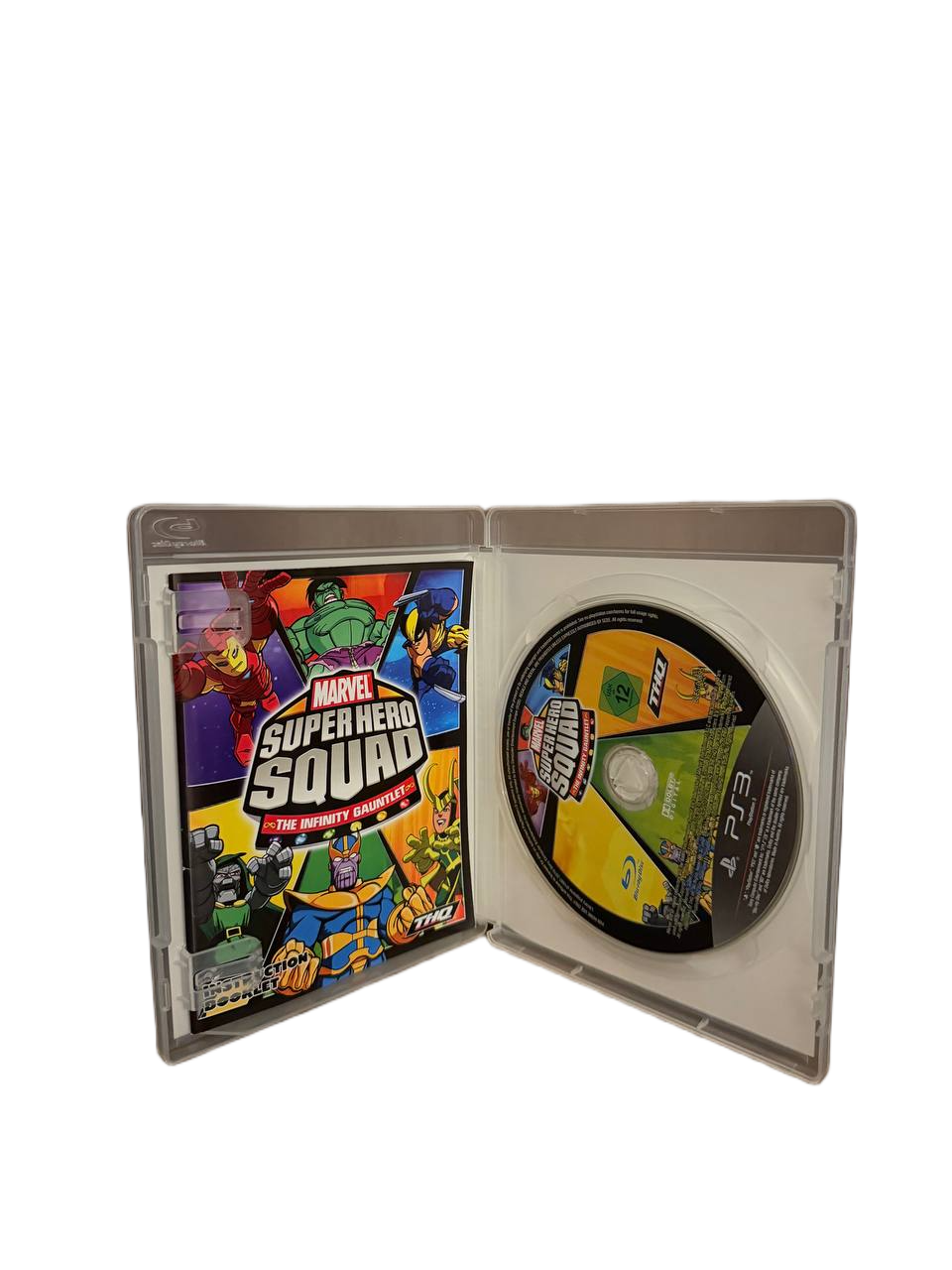 Marvel Super Hero Squad PS3 - Disc and Manual