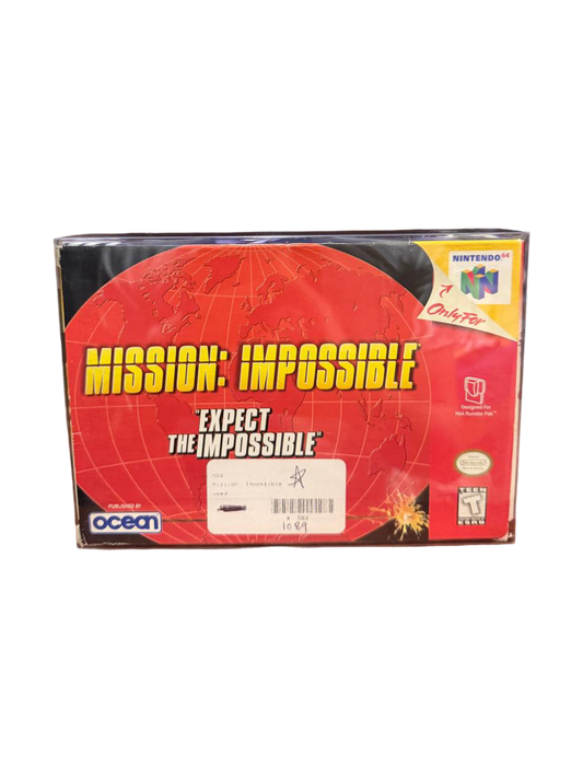 Mission Impossible Nintendo 64 CIB