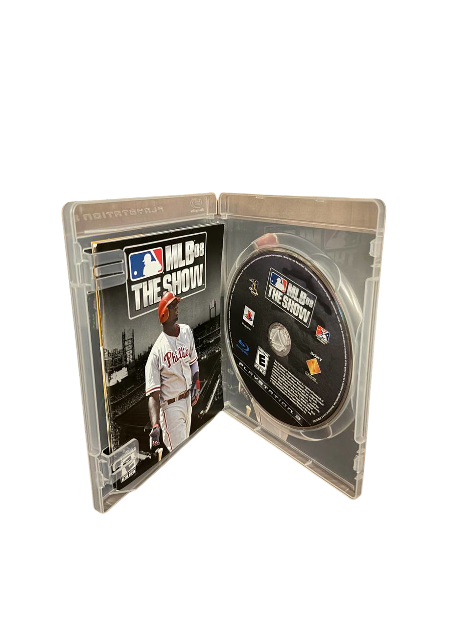 MLB 08 The Show PS3 - Disc and Manual