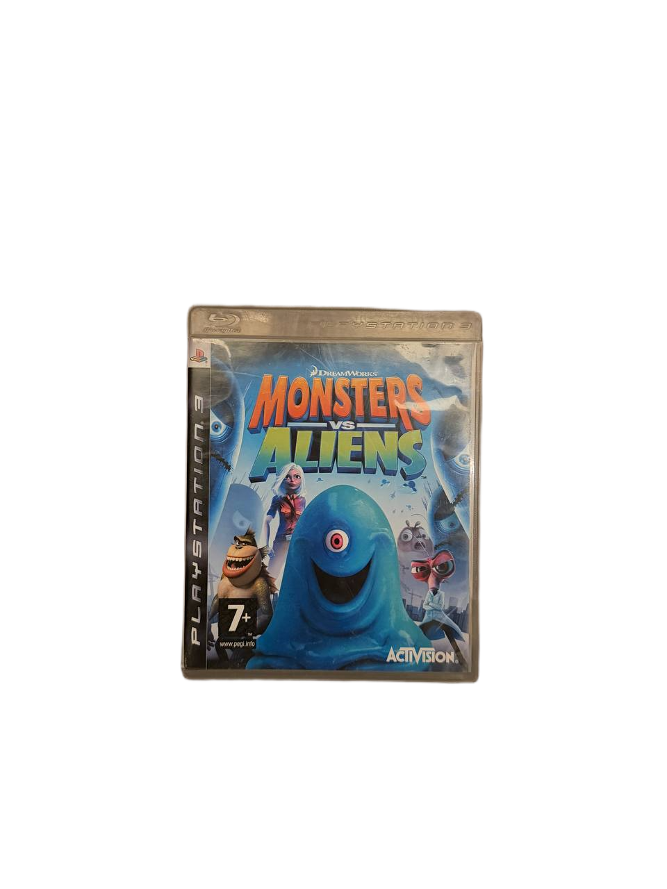 Monsters vs Aliens PS3 Activision - Front Cover