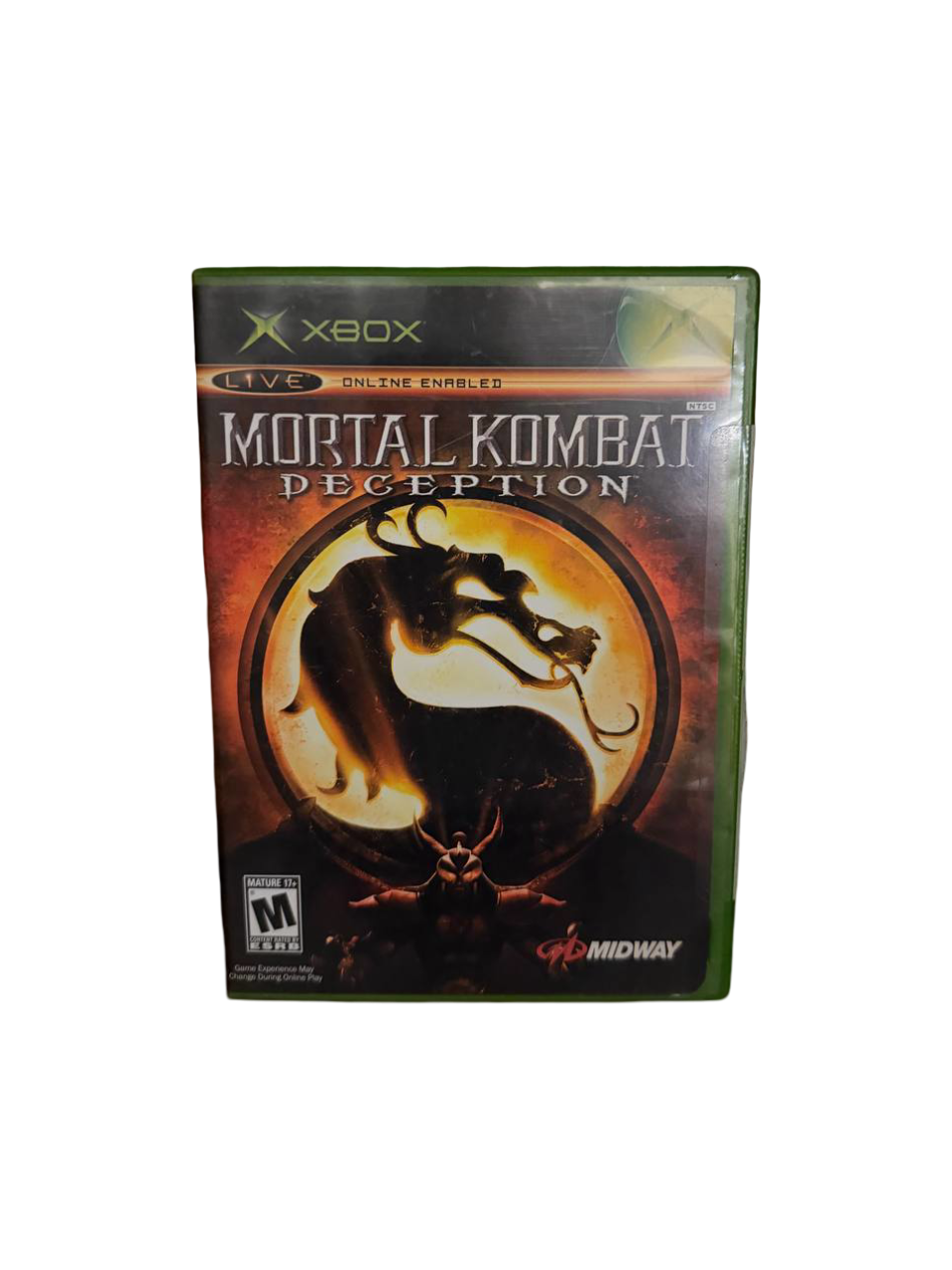 Mortal Kombat Deception Xbox NTSC Without Manual