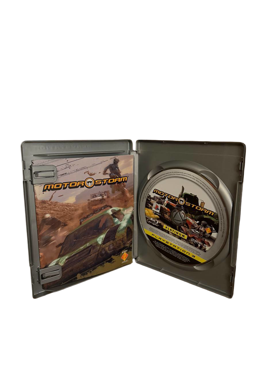 MotorStorm Platinum PS3 - Disc and Manual