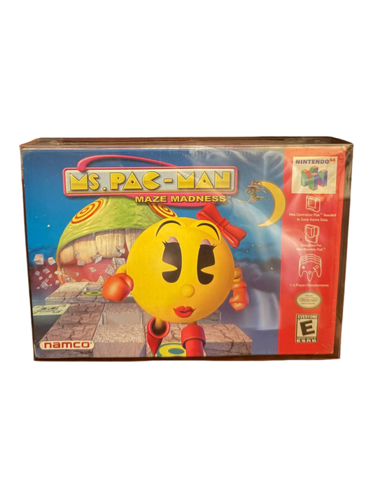 Ms. Pac-Man Maze Madness Nintendo 64 sealed