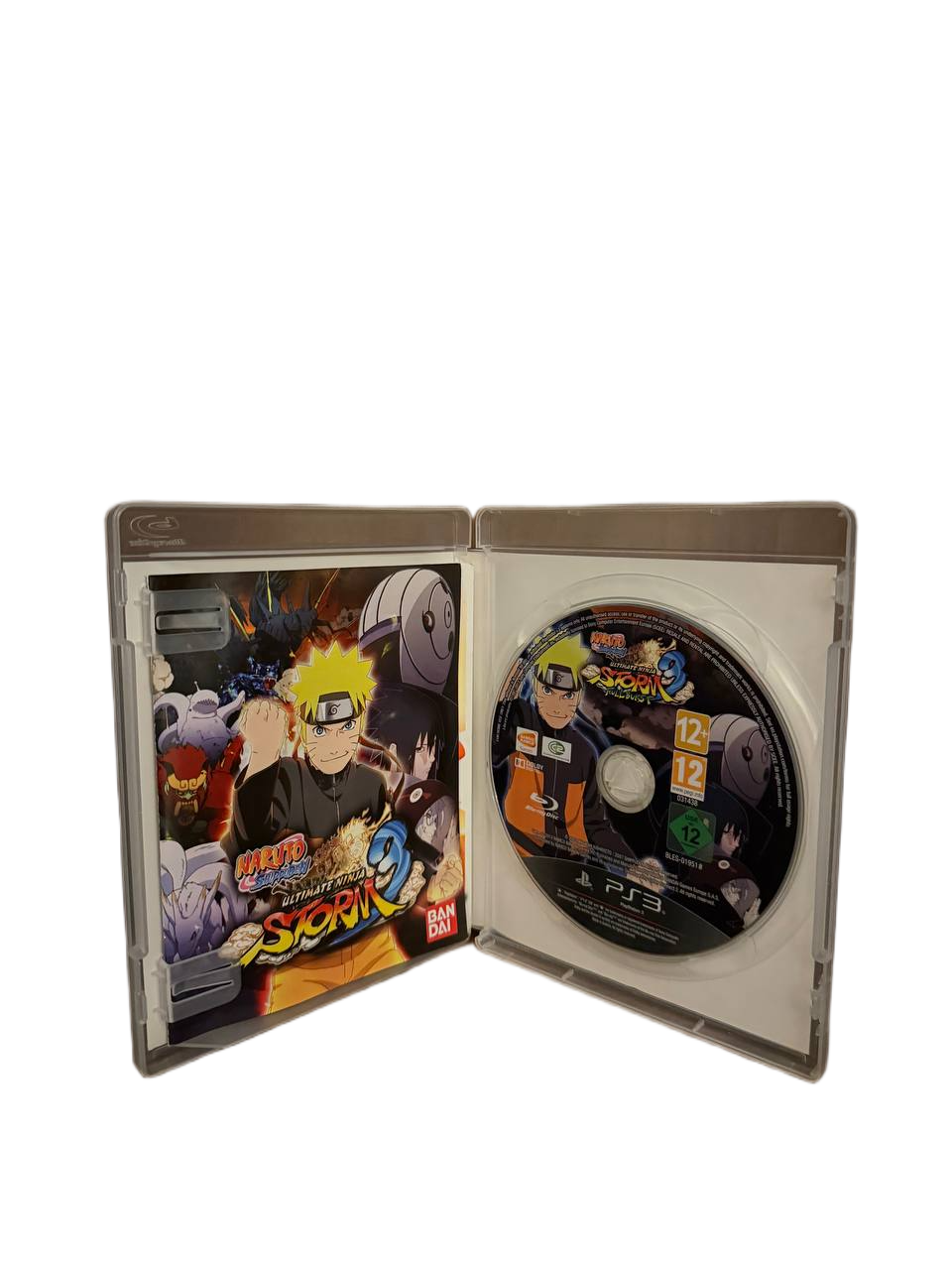 Naruto Shippuden Ultimate Ninja Storm 3 Full Burst PS3 - Case and Disc