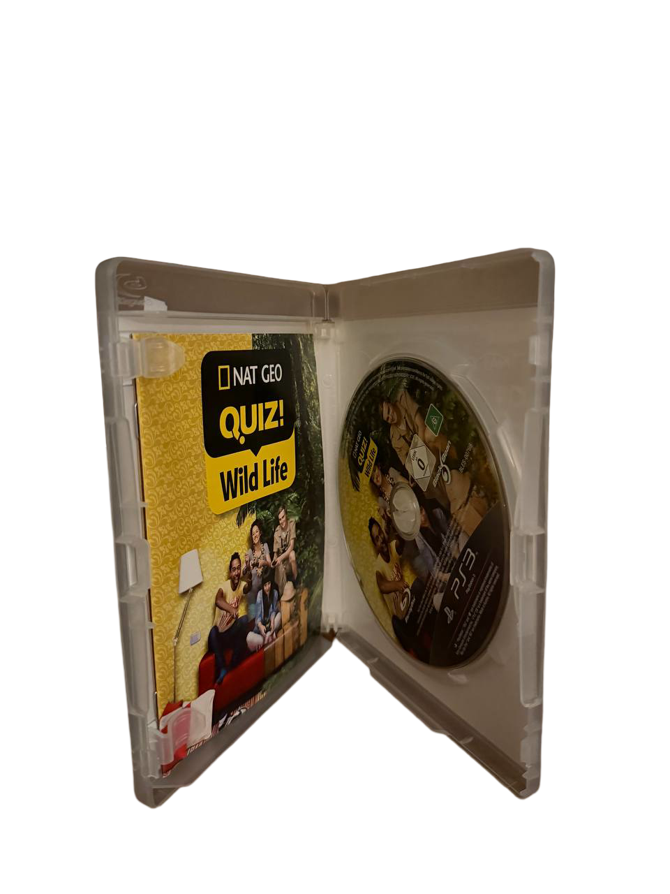 Nat Geo Quiz PS3 - Case and Disc