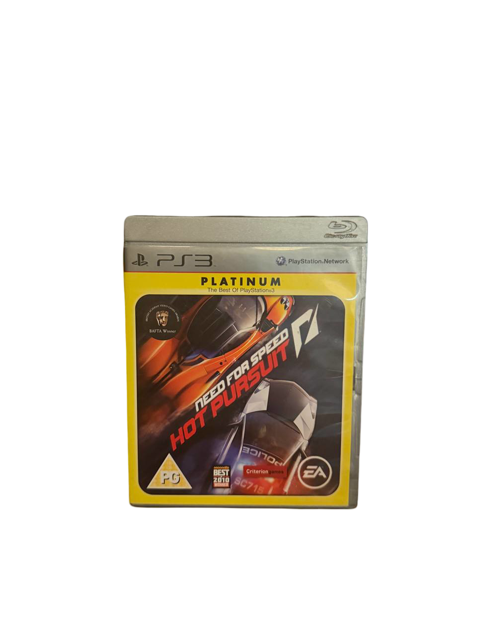 Need for Speed Hot Pursuit Platinum PS3 - Front Cover