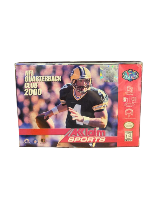 NFL Quarterback Club 2000 Nintendo 64 CIB
