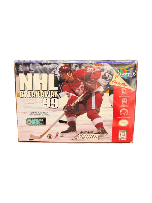 NHL Breakaway 99 Nintendo 64 CIB