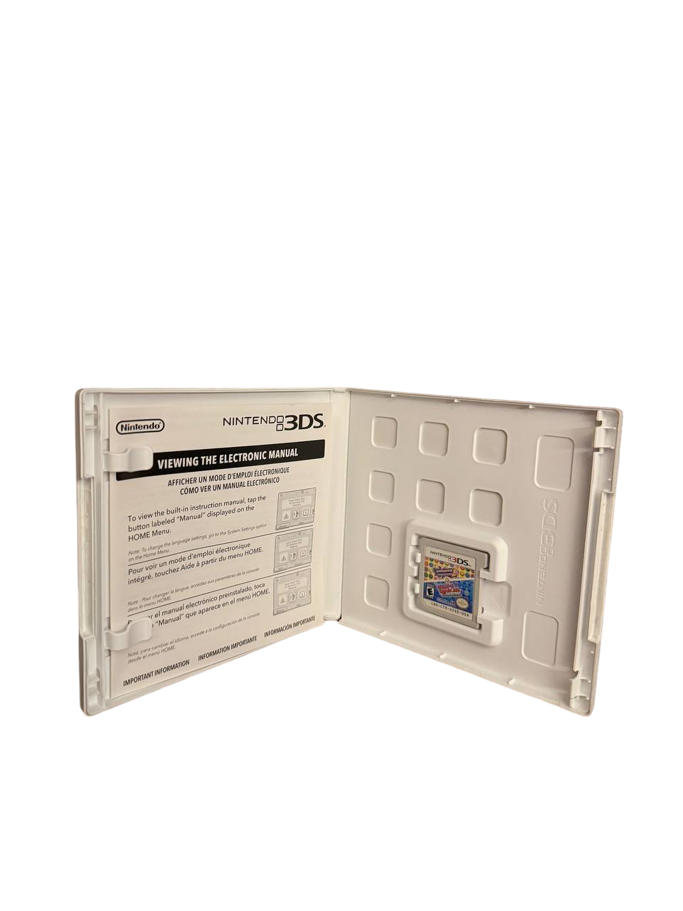 Super Mario 3D Land 3DS - Case & Cartridge