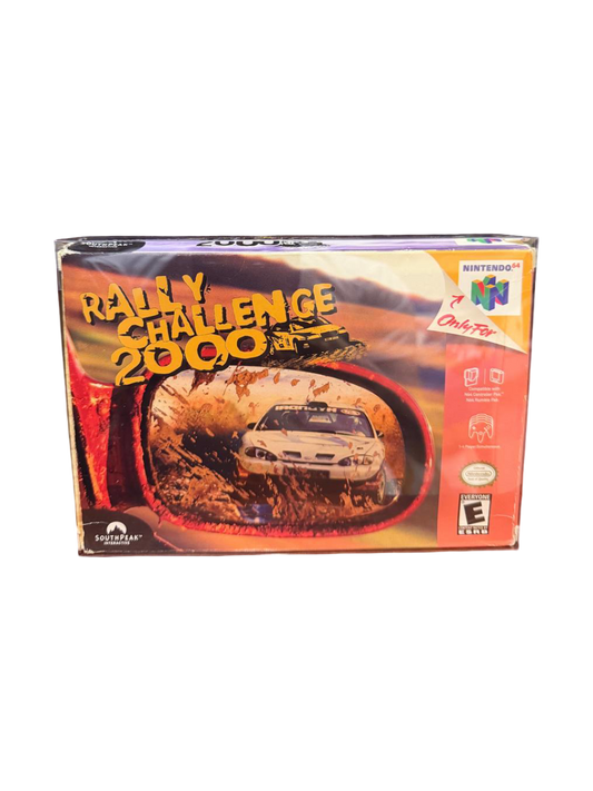 Rally Challenge 2000 Nintendo 64 CIB