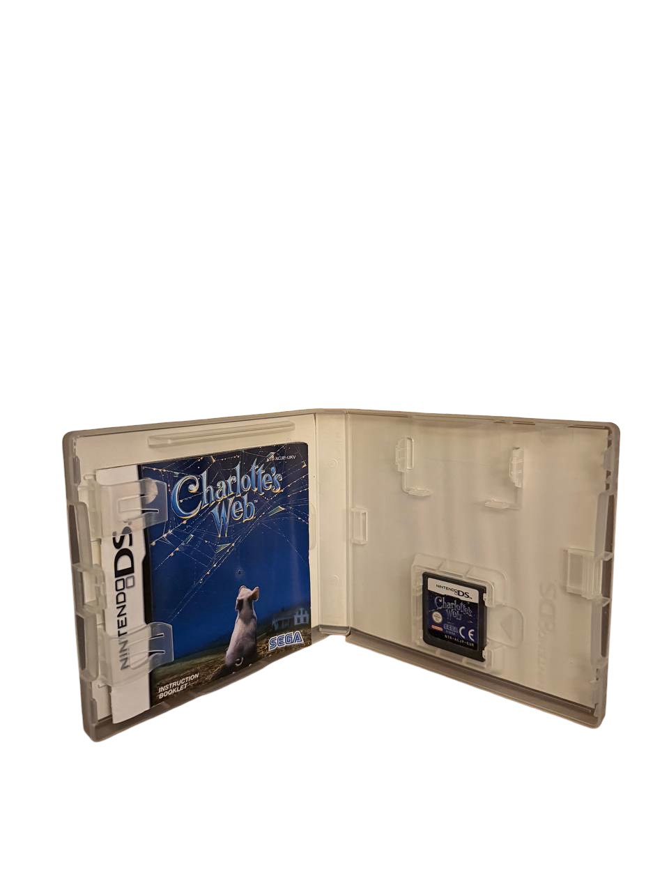 Charlotte's Web DS - Case, Booklet & Cartridge