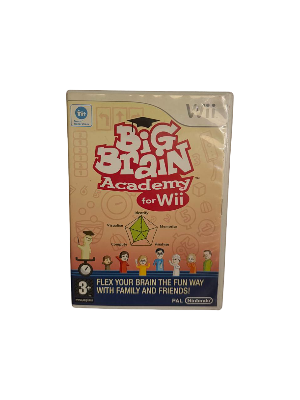 Big Brain Academy for Wii PAL CIB
