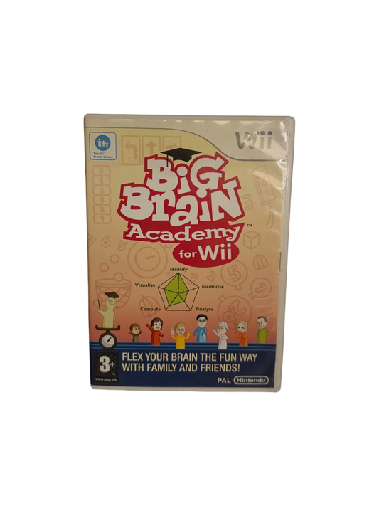 Big Brain Academy for Wii PAL CIB