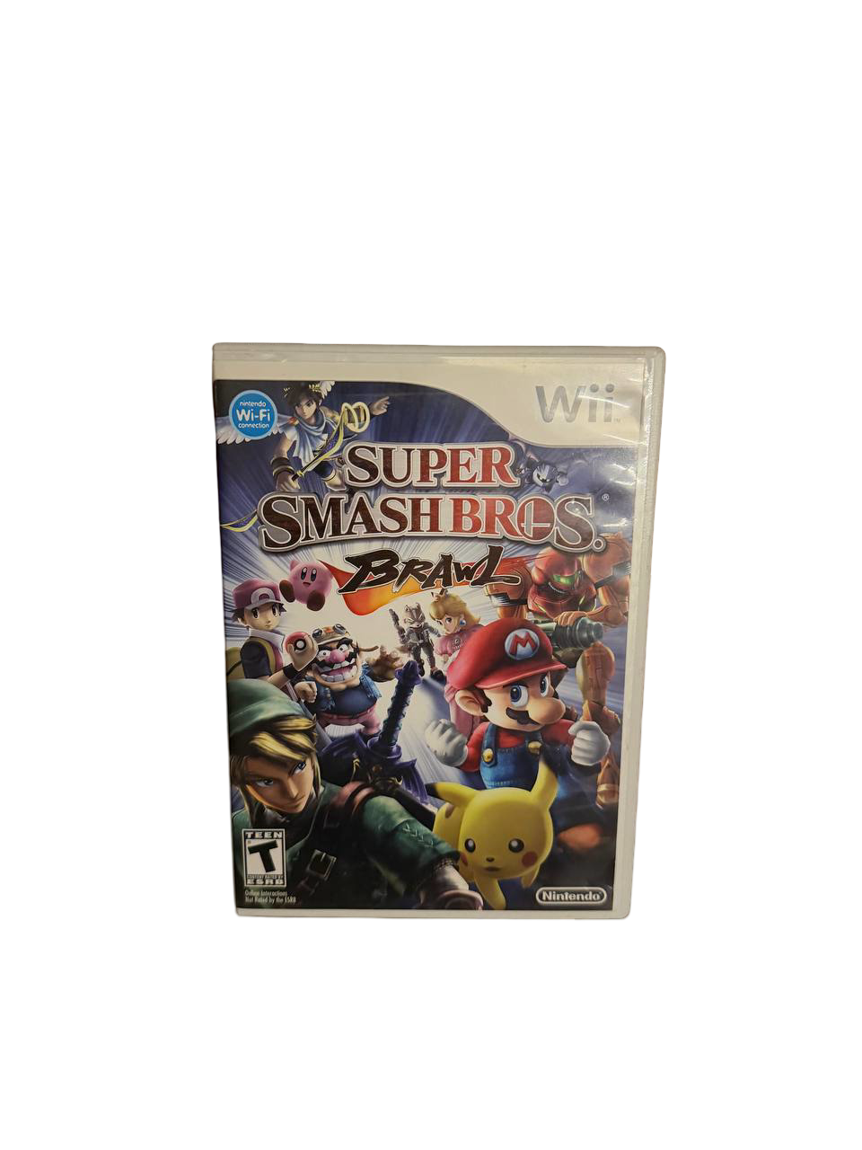 Super Smash Bros Brawl Wii - Front Cover
