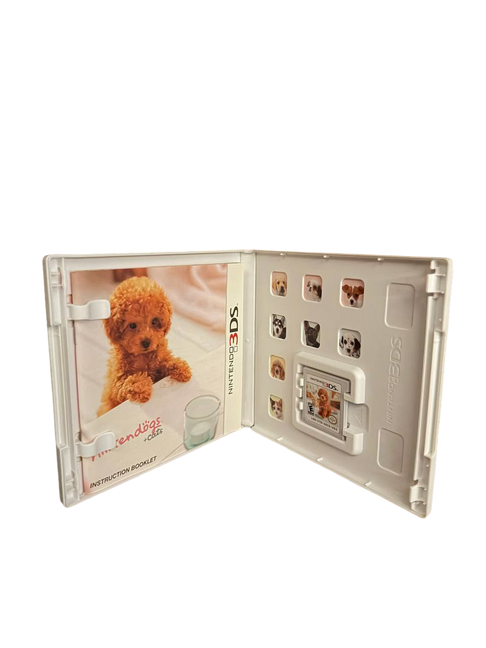 Nintendogs + Cats Toy Poodle 3DS - Front Cover
