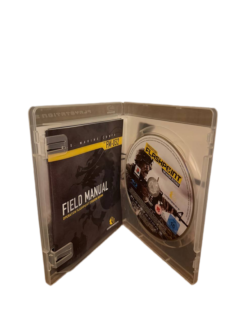 Operation Flashpoint Dragon Rising PS3 - Disc and Field Manual FM-032